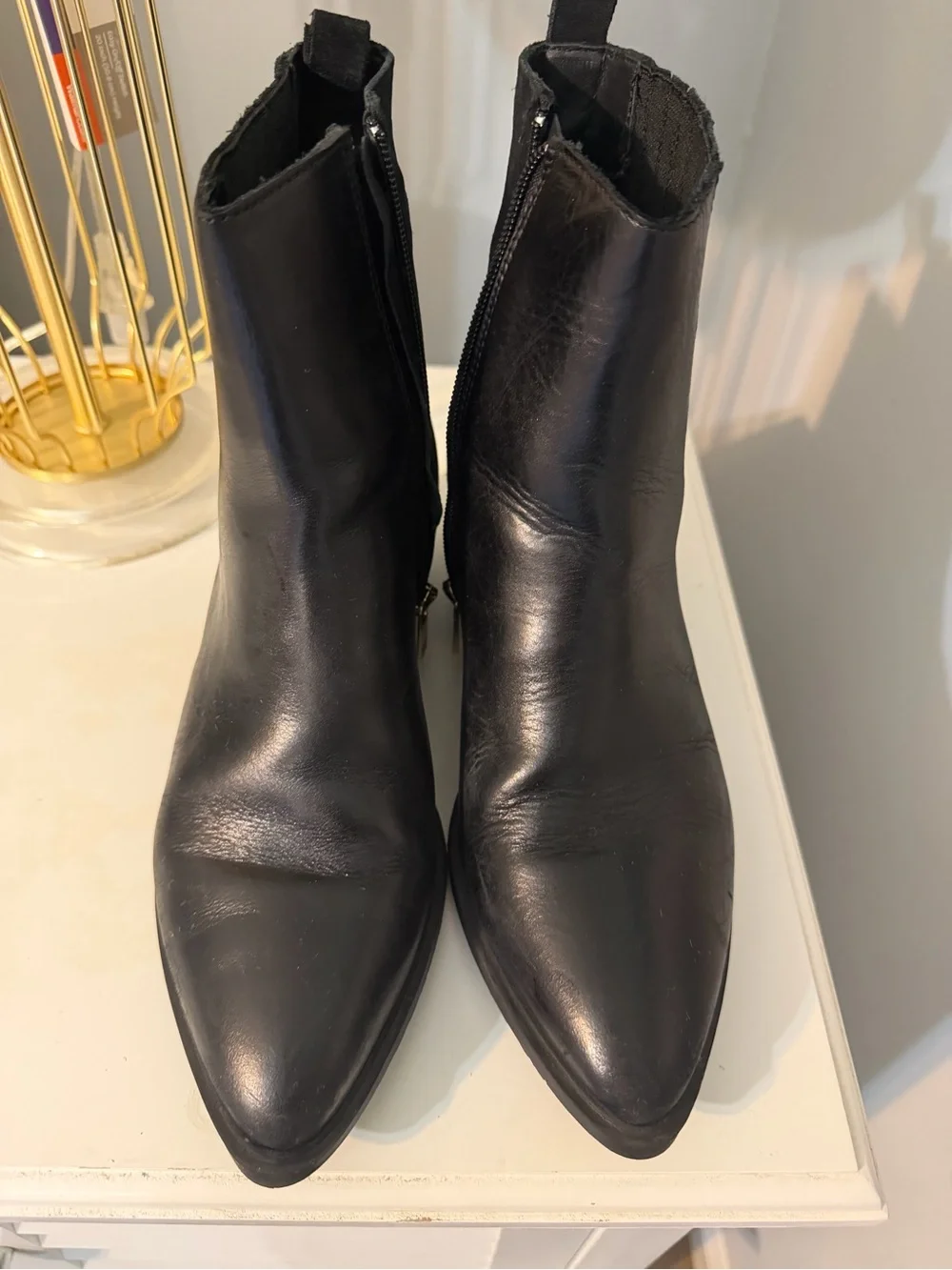 Tommy Hilfiger Black Chelsea Ankle Boots